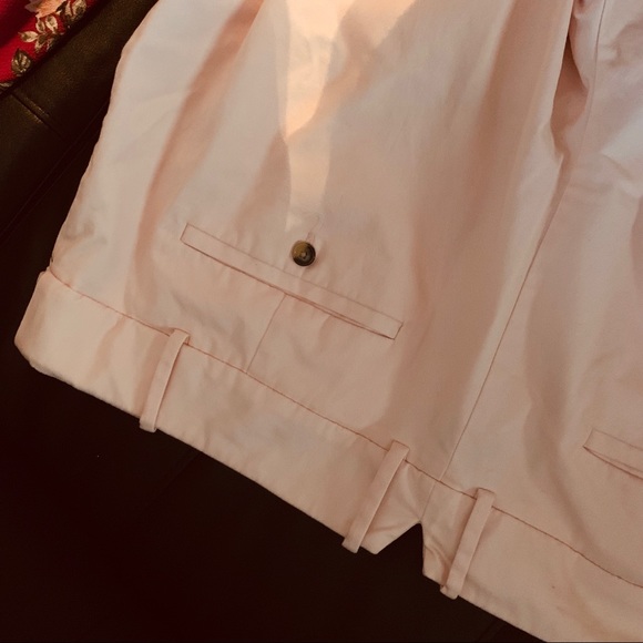 Plus size Pale blush high rise ankle chino pant - Picture 8 of 8